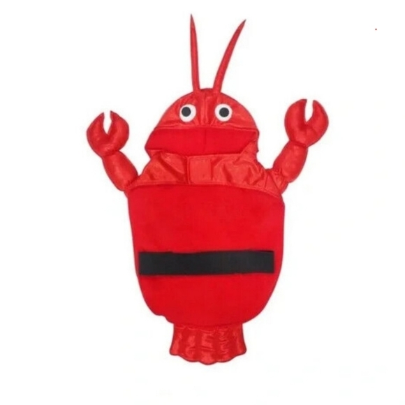 Lobster Costume Pet Size Small Dog (10-20 lbs) Halloween Vibrant Li… - Picture 2 of 8